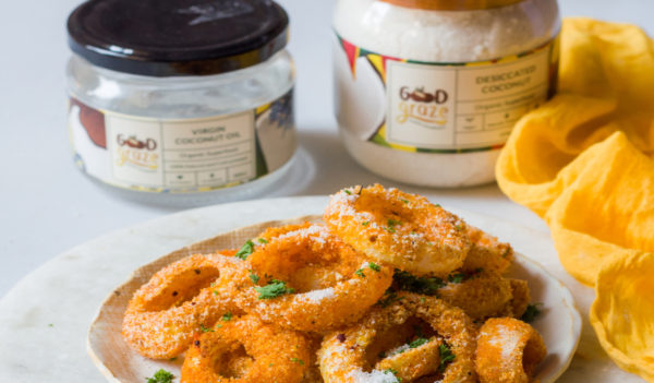 Baked Onion Rings