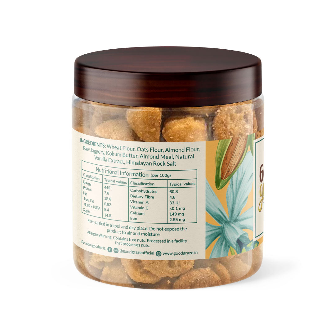 Almond & Jaggery Cookies packaging