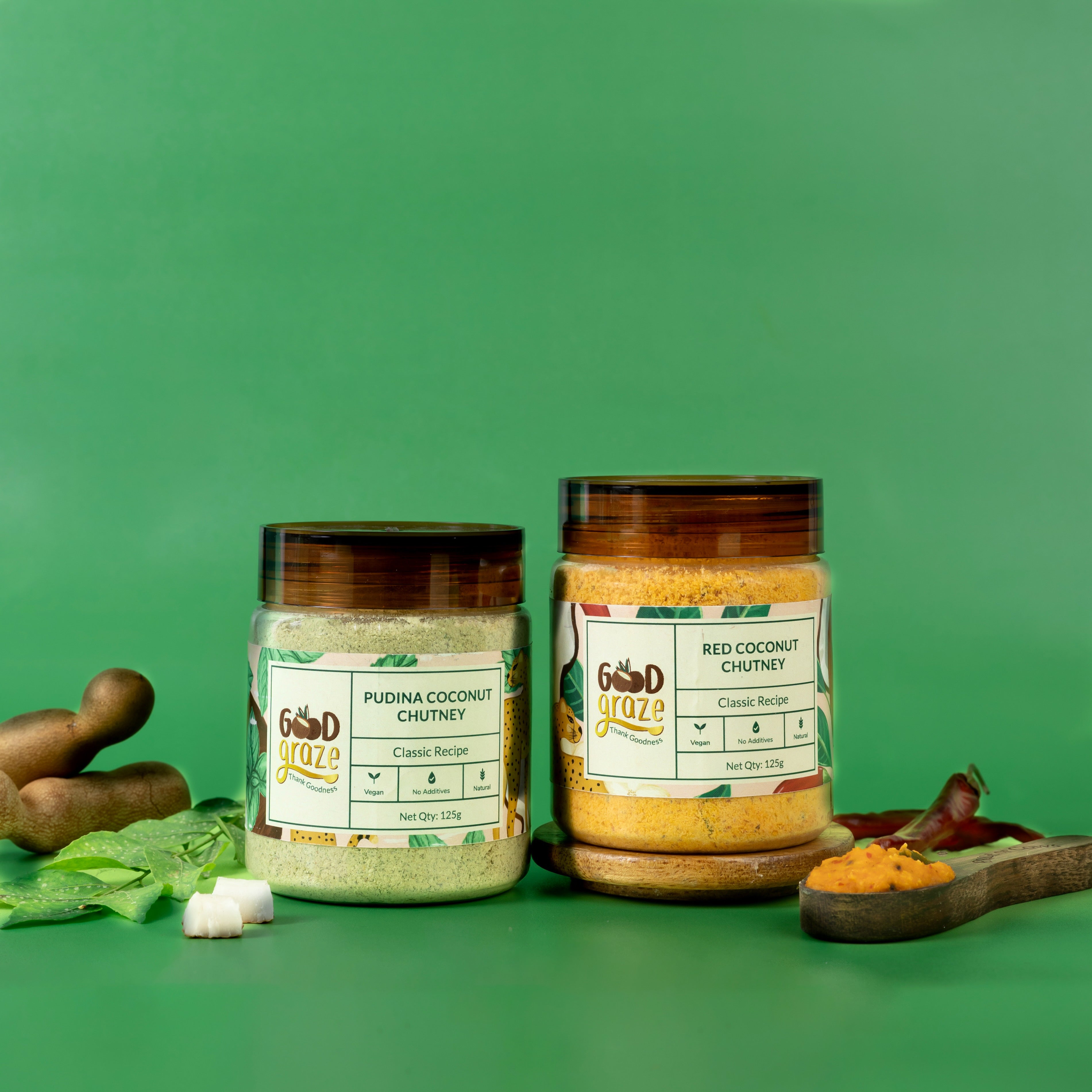 Chutney Bundle - Pudina Chutney, Red Chutney
