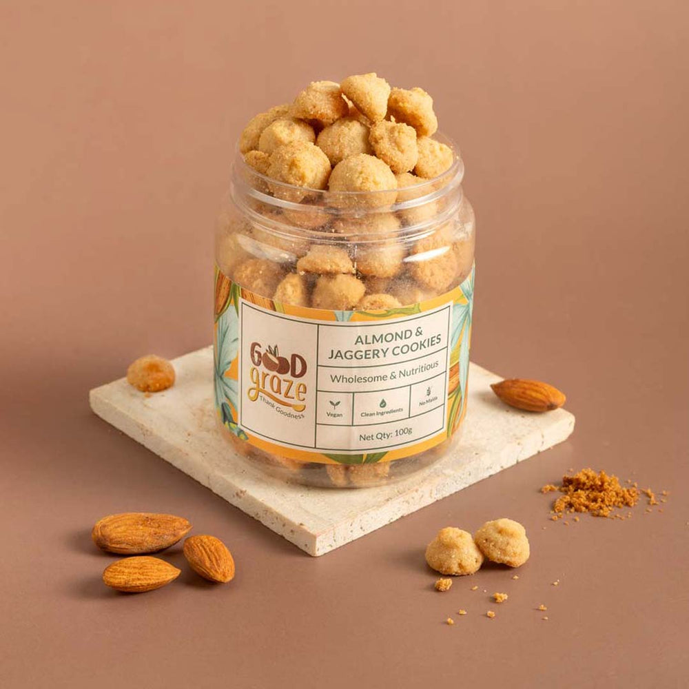 Almond & Jaggery Cookies image 1