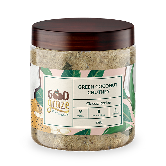 Green Chilli Coconut Chutney Powder • 125g