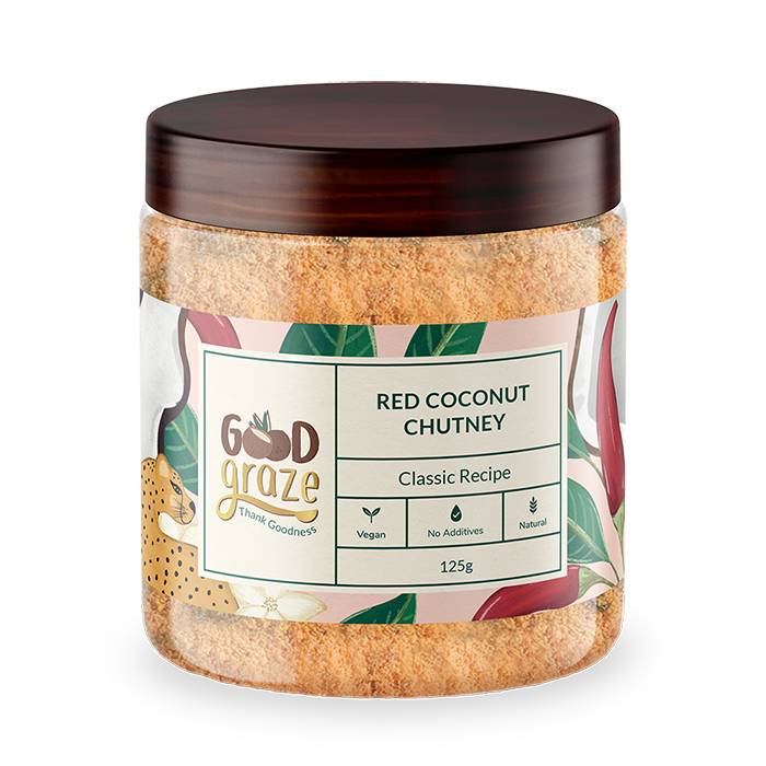 Red Chilli Coconut Chutney Powder • Pack of 2 • 250 g